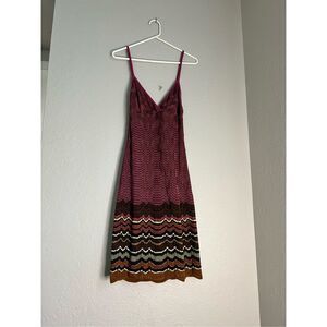 M Missoni zig zag wool blend boho sundress 40 4